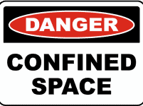 confined space sign