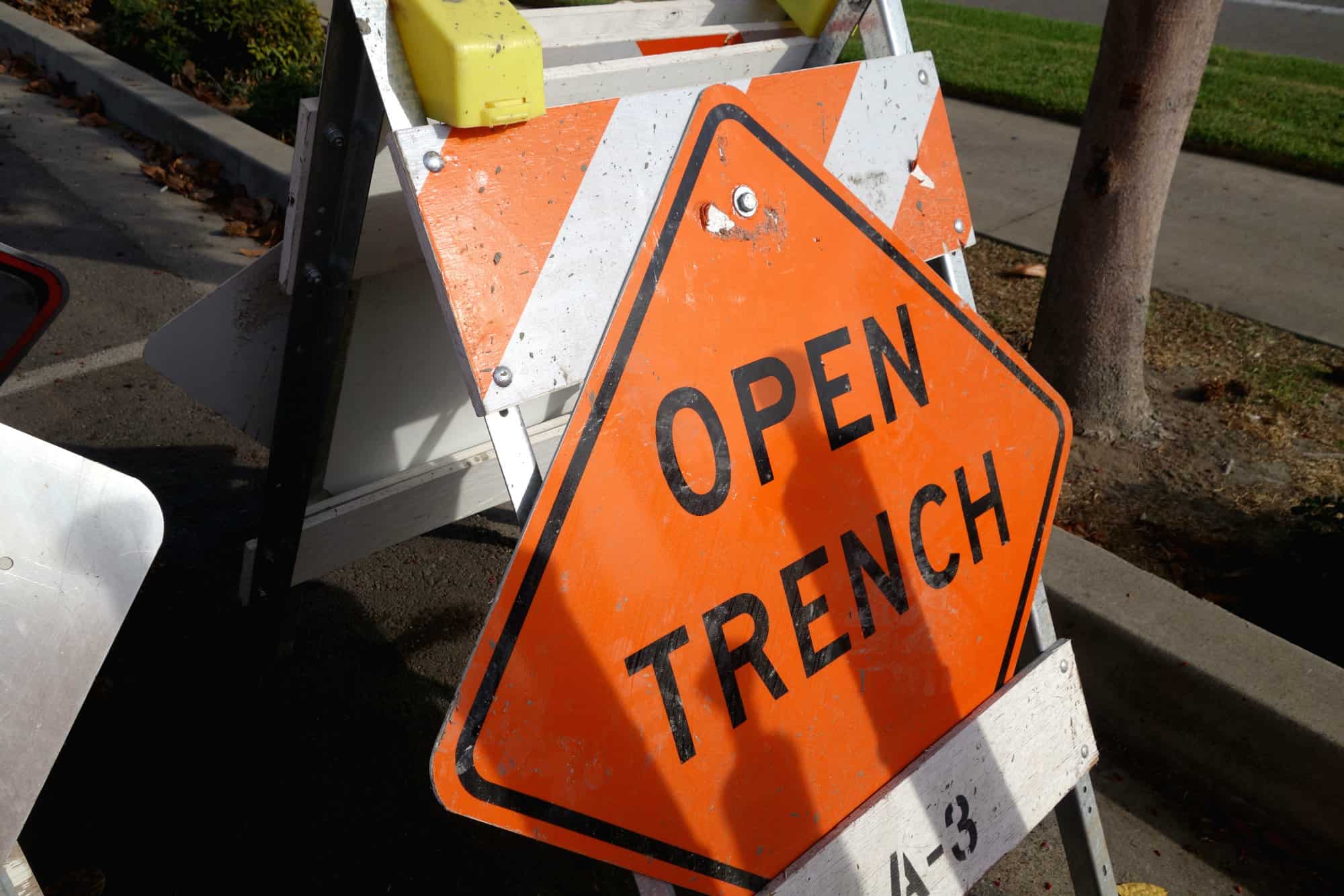 Open trench
