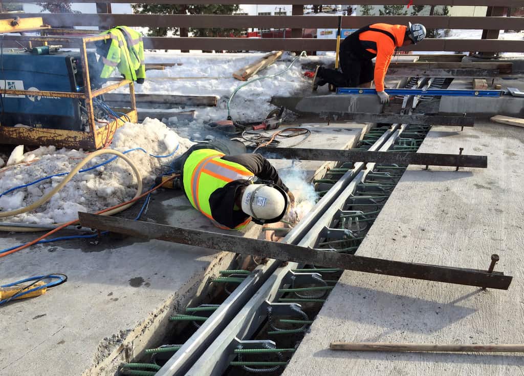 Working in winter weather