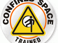 confined space training badge