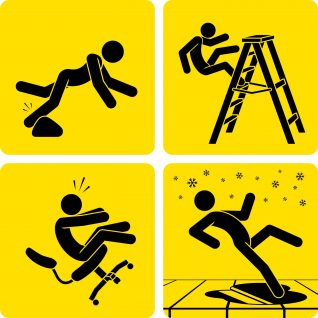 workplace accident pictograms