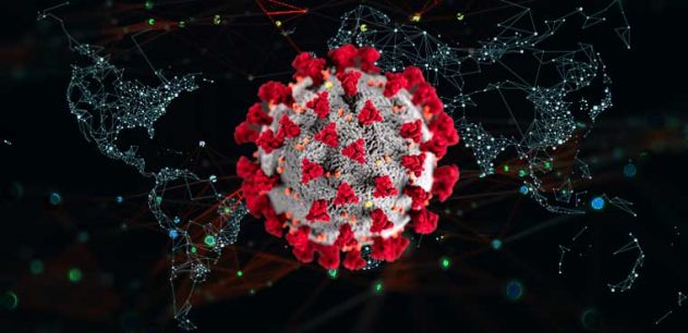 illustration of covid-19 virus