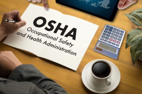 Occupational safety and health administration osha business team work