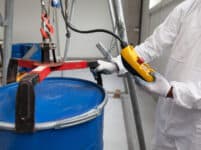 Hazardous chemical waste handling