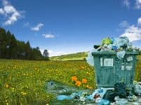 Pollution rubbish waste