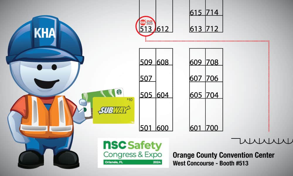 2024 NSC - KHA Booth Location