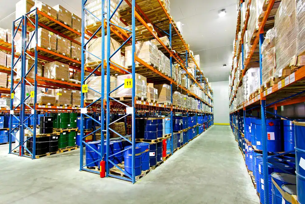 chemical warehouse storage facility